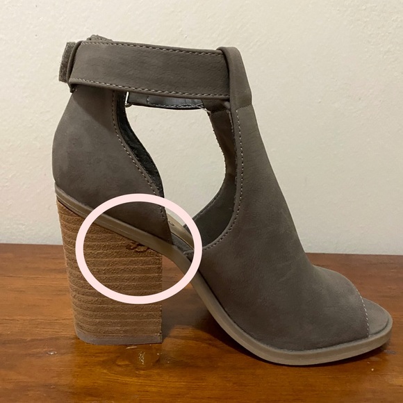 Call IT Spring- open toe booties - Picture 7 of 12